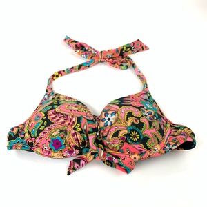 Victorias Secret Bikini Top 32A Gorgeous Pushup